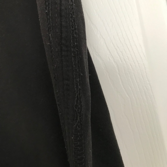 Y2K 360 SURF Love Surf California Low Rise Capri Pants S Black Rainbow Heart - Picture 5 of 12